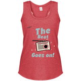 "The Beat Goes On" Women's Perfect Tri Racerback Tank