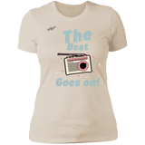 "The Beat Goes On" Ladies' Boyfriend T-Shirt