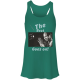 "The Beat Goes On" Flowy Racerback Tank