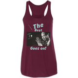 "The Beat Goes On" Flowy Racerback Tank