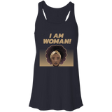 "I Am Woman" Flowy Racerback Tank