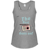 "The Beat Goes On" Women's Perfect Tri Racerback Tank