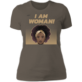 "I Am Woman" Ladies' Boyfriend T-Shirt