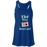 "The Beat Goes On" Flowy Racerback Tank Top