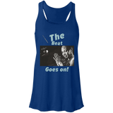 "The Beat Goes On" Flowy Racerback Tank