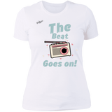 "The Beat Goes On" Ladies' Boyfriend T-Shirt