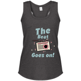 "The Beat Goes On" Women's Perfect Tri Racerback Tank