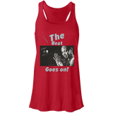 "The Beat Goes On" Flowy Racerback Tank