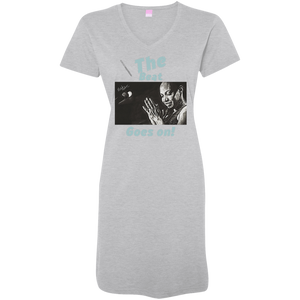 "The Beat Goes On" Ladies' V-Neck Fine Jersey Cover-Up