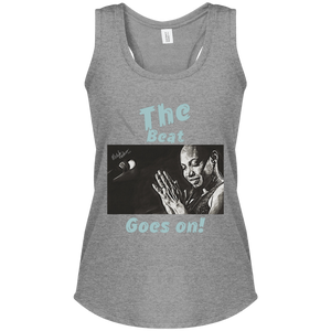 "The Beat Goes On" Women's Perfect Tri Racerback Tank