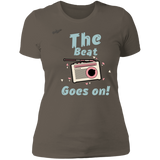 "The Beat Goes On" Ladies' Boyfriend T-Shirt